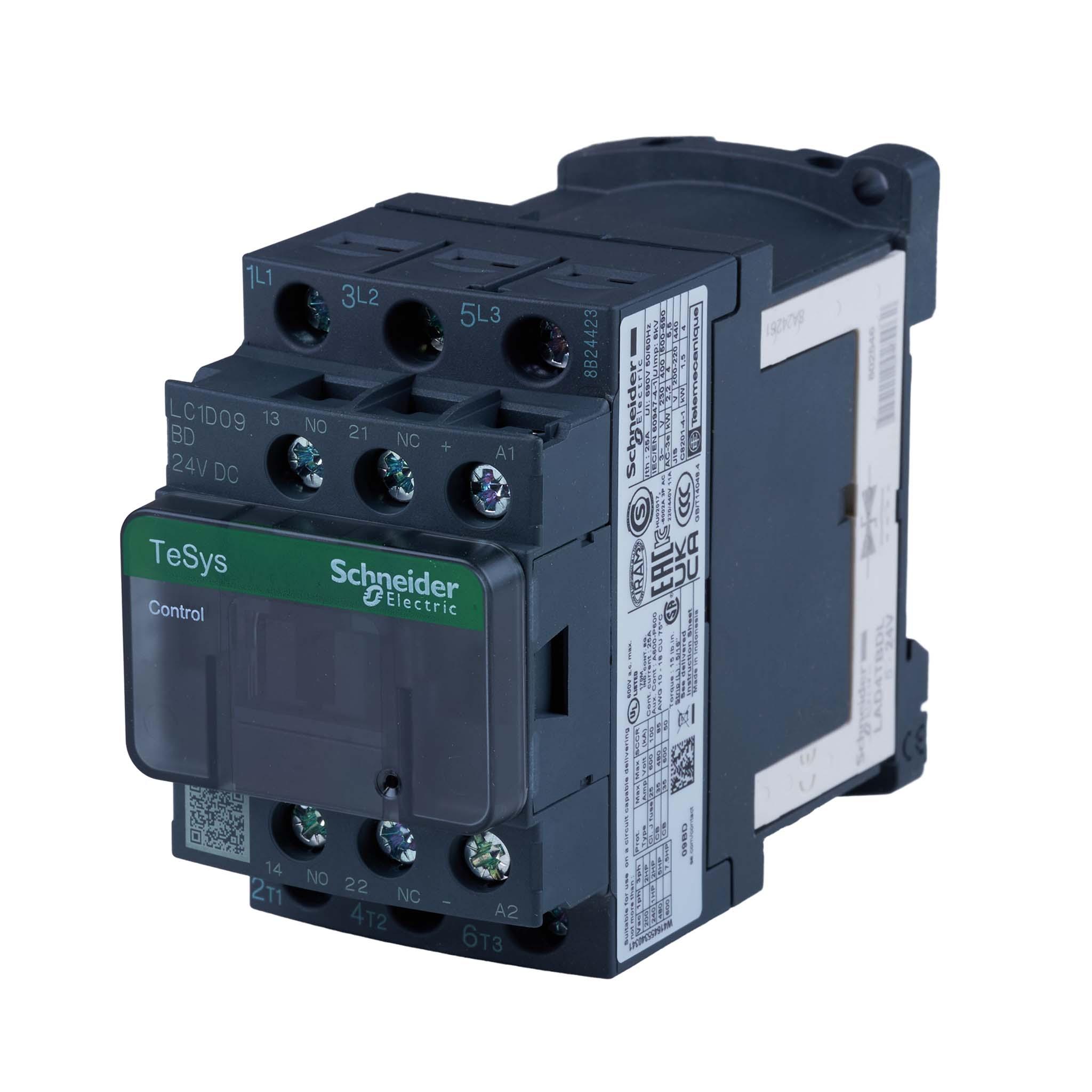 LC1D09BD non-reversing contactor